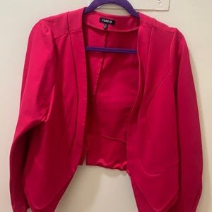 Stylish hot pink blazer